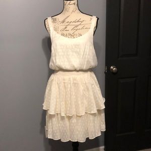 BRAND NEW EXPRESS TOERED RUFFLES DRESS